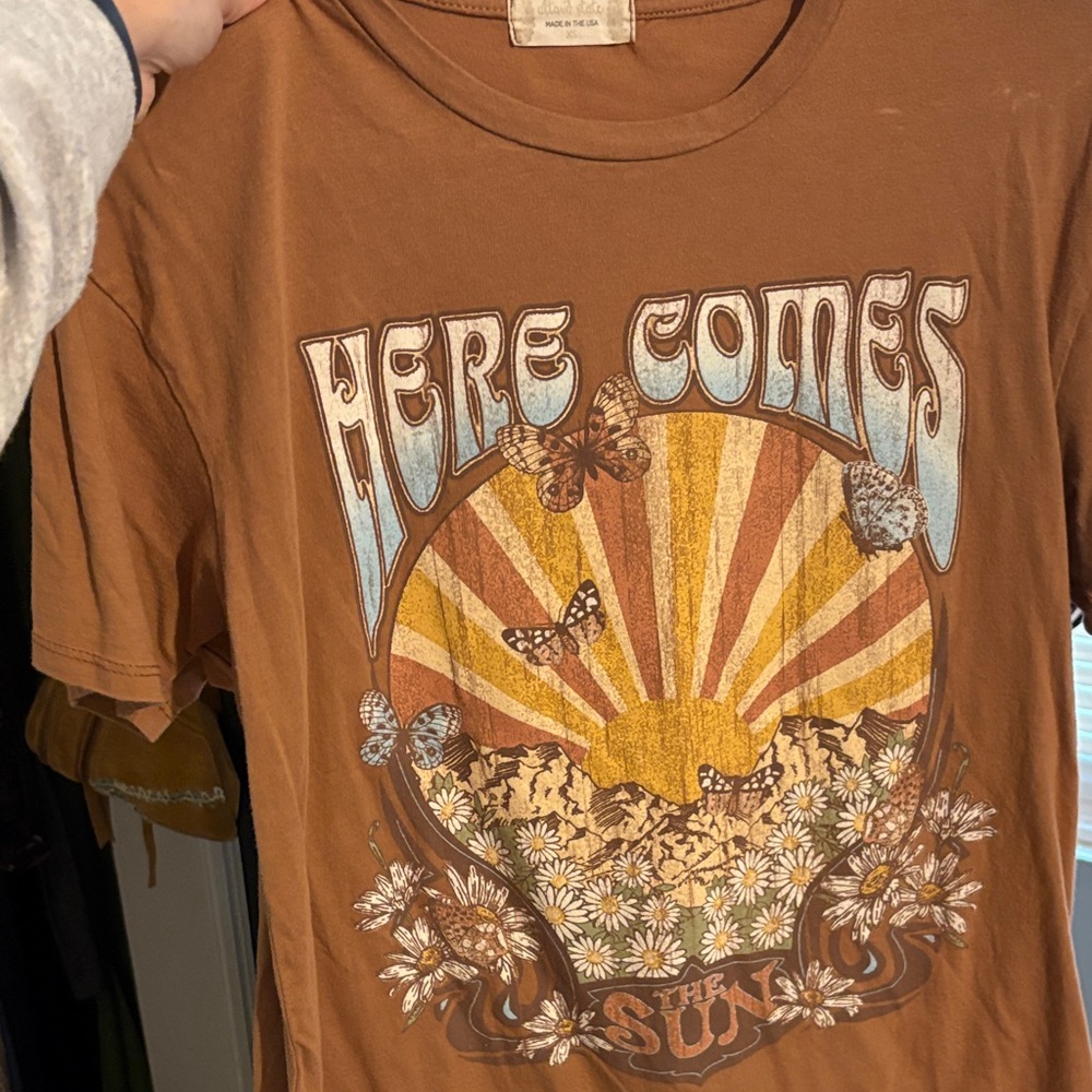 Altar’d State Burnt Brown Graphic T-Shirt